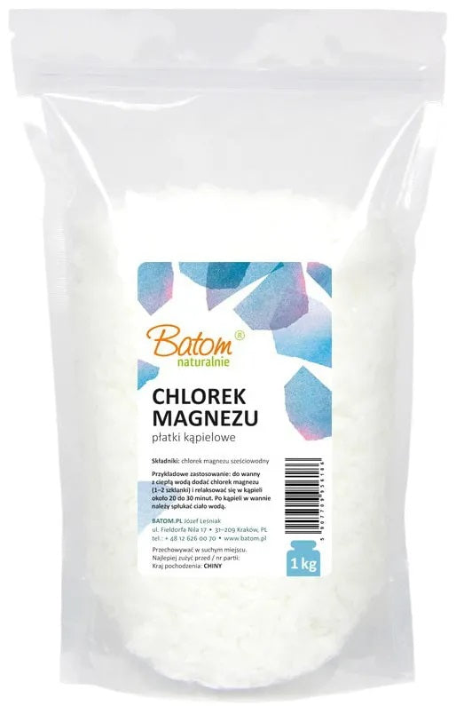 Batom magnija pārslas vannai, 1 kg