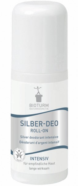 Bioturm Silber Deo intensīvais sudraba dezodorants / rullītis, Intensiv Nr.37, 50ml
