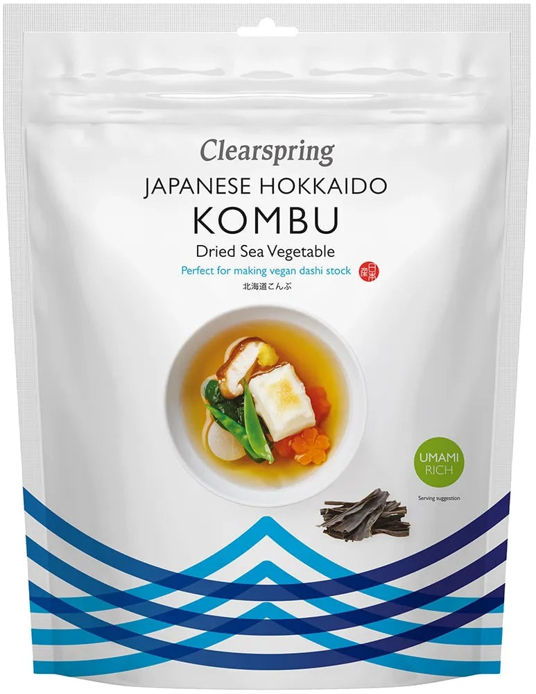 Clearspring jūraszāles Hokkaido Kombu (Laminaria), 40g