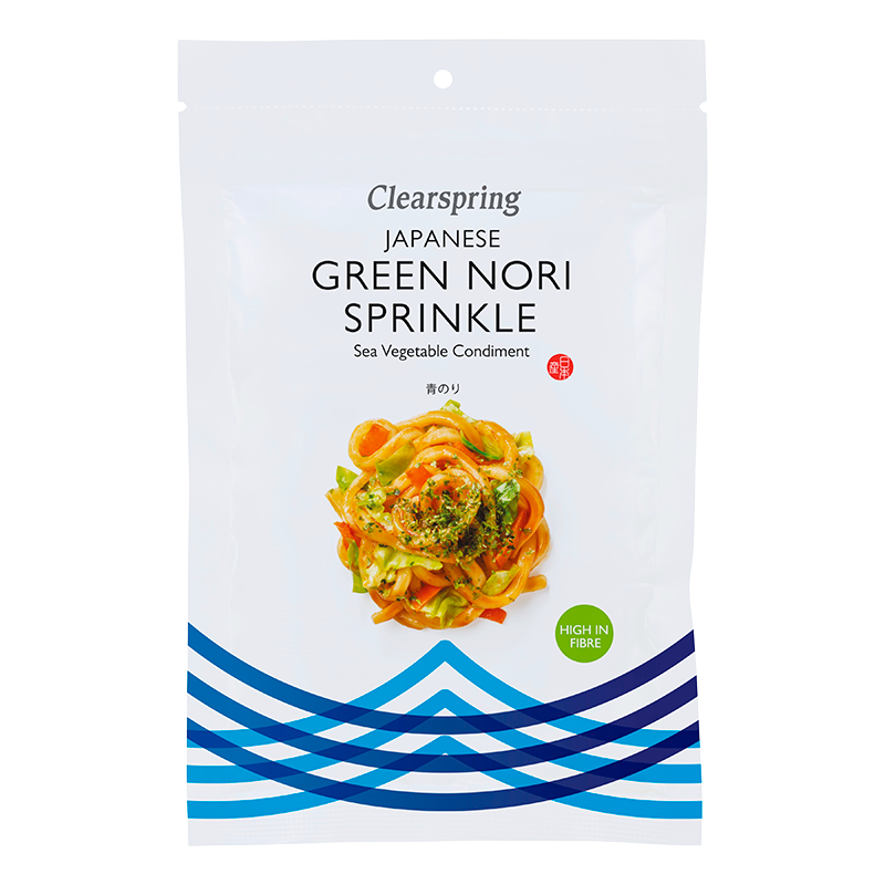 Clearspring jūraszāles Nori, pārslas, 20g