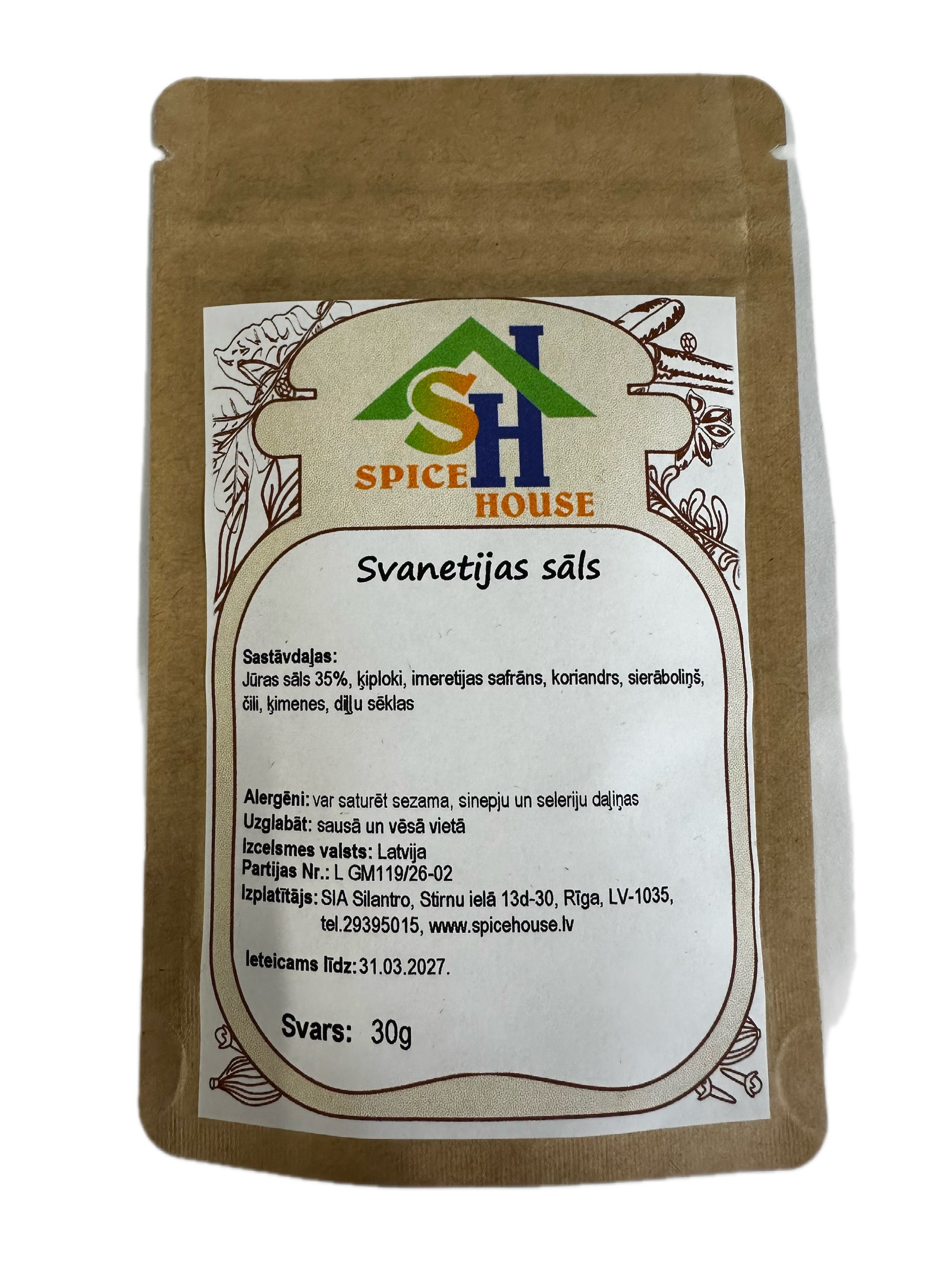 Spice House Svanetijas sāls, 30g