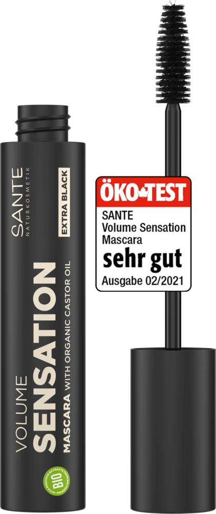 Sante skropstu tuša "Volume Sensation", melna, 12ml