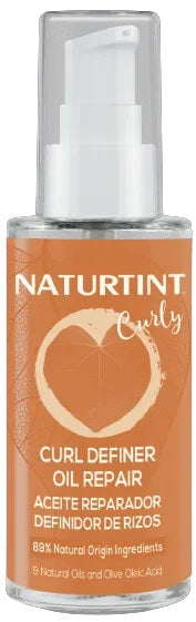 Naturtint Curly atjaunojoša matu eļļa cirtainiem matiem, 50ml