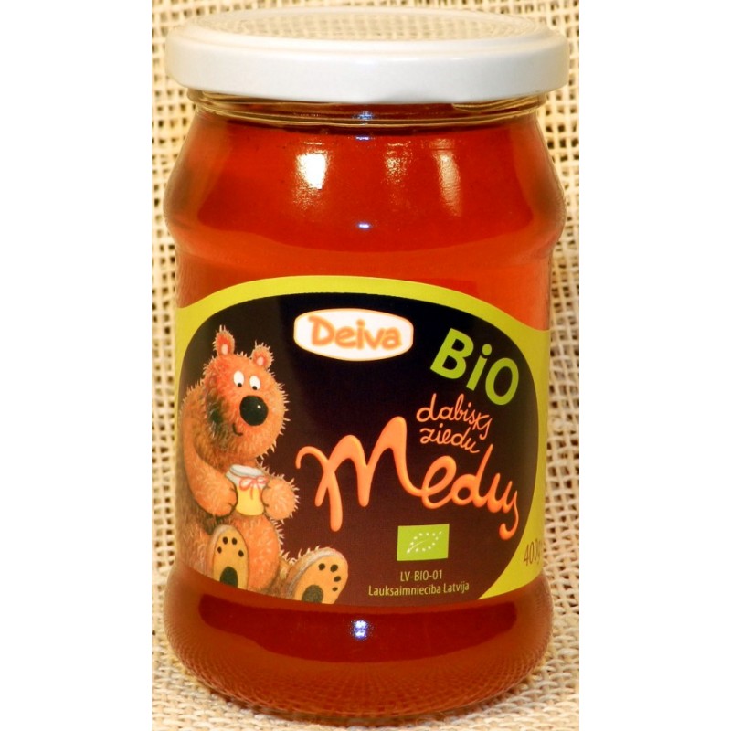 Deiva BIO dažādu ziedu medus, 400g