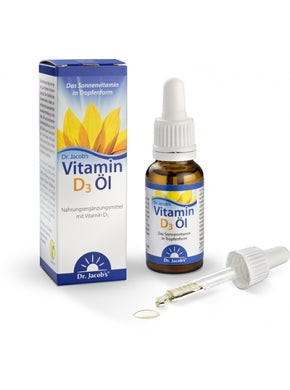 Dr. Jacob's uztura bagātinātājs ar D3 vitamīnu, 20ml