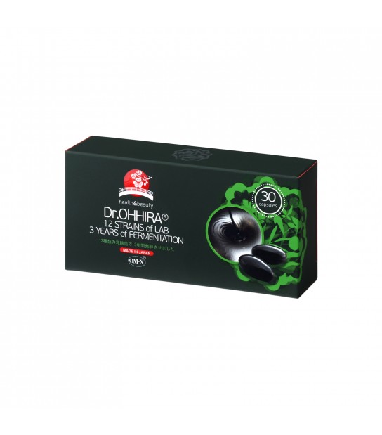 Dr.Ohhira uztura bagātinātājs 12 pienskābo baktēriju celmu komplekss, 60 kaps.