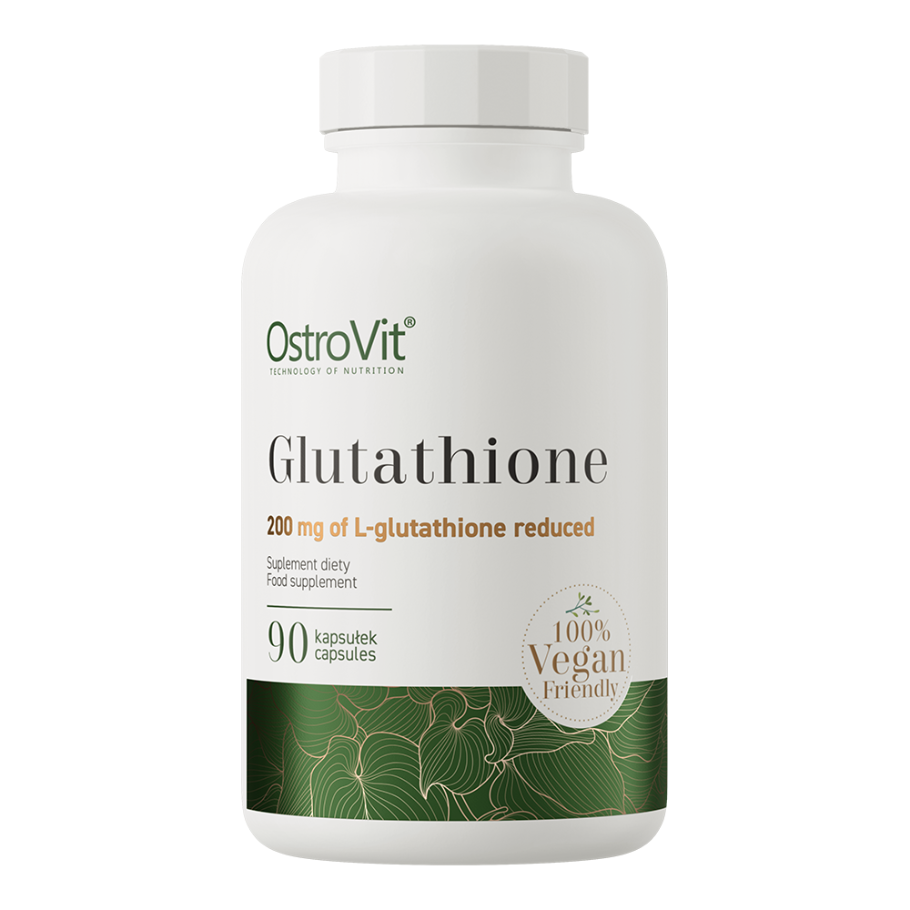 OstroVit uztura bagātinātājs L-Glutations (glutathione), 90 kaps.