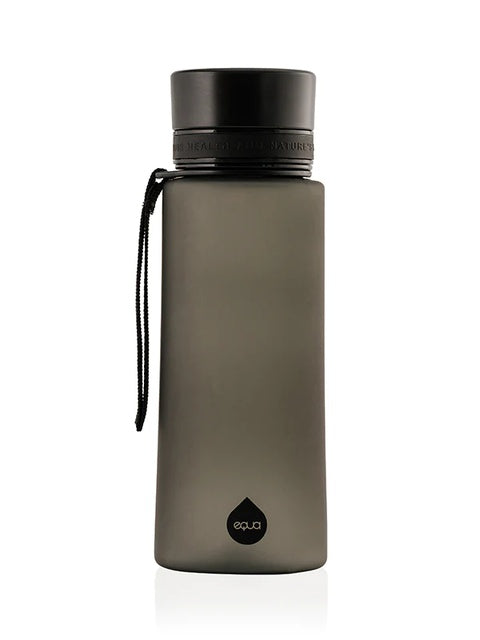 Equa BPA FREE ūdens pudele Matte Black, 600ml