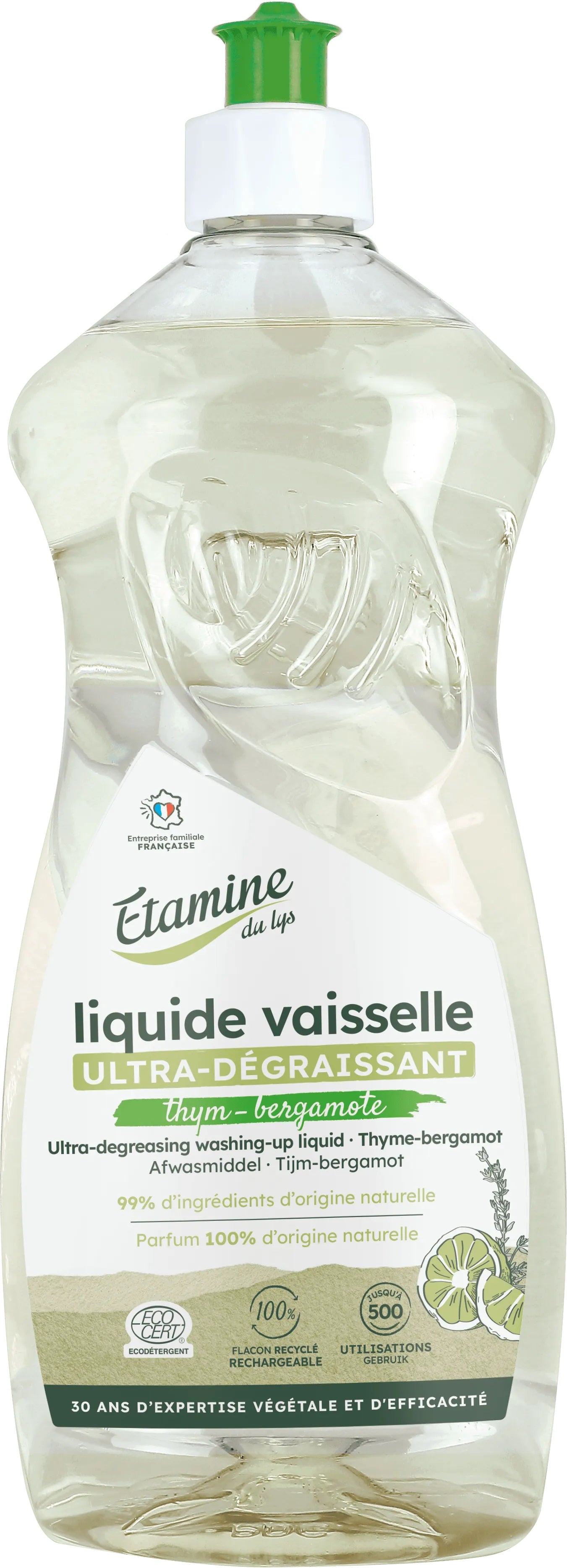 Etamine du Lys trauku mazgāšanas līdzeklis ar bergamotes un timiāna aromātu, 1l