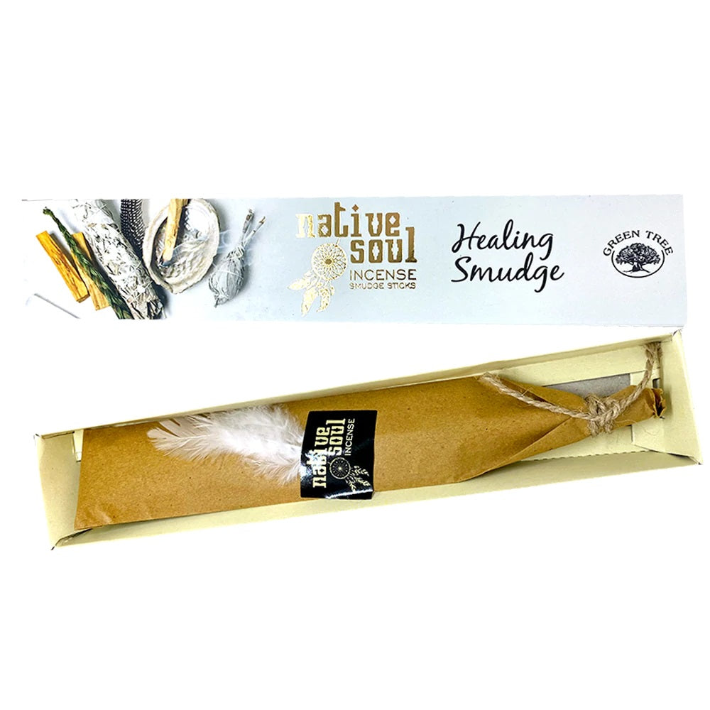 Green Tree Native Soul smaržkociņi "Healing Smudge", 15g