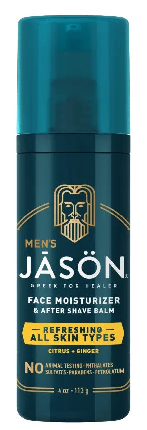Jason Men`s atsvaidzinošs sejas krēms un balzāms pēc skūšanās, 113g
