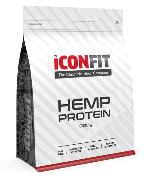 ICONFIT kaņepju proteīns 50%, 800g
