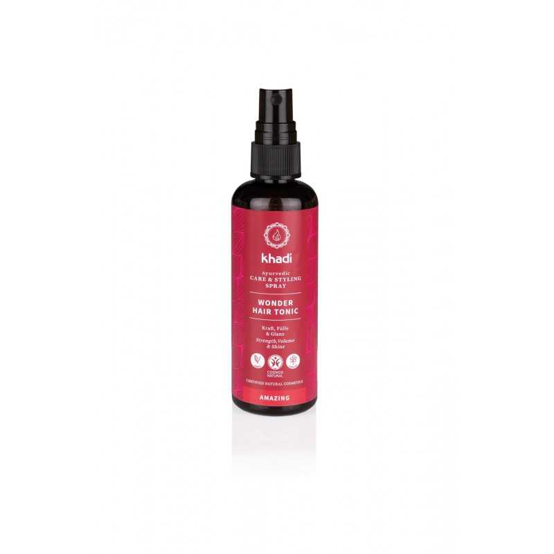 Khadi ājurvēdisks izsmidzināms līdzeklis matu kopšanai un veidošanai "Wonder Hair Tonic", 100ml
