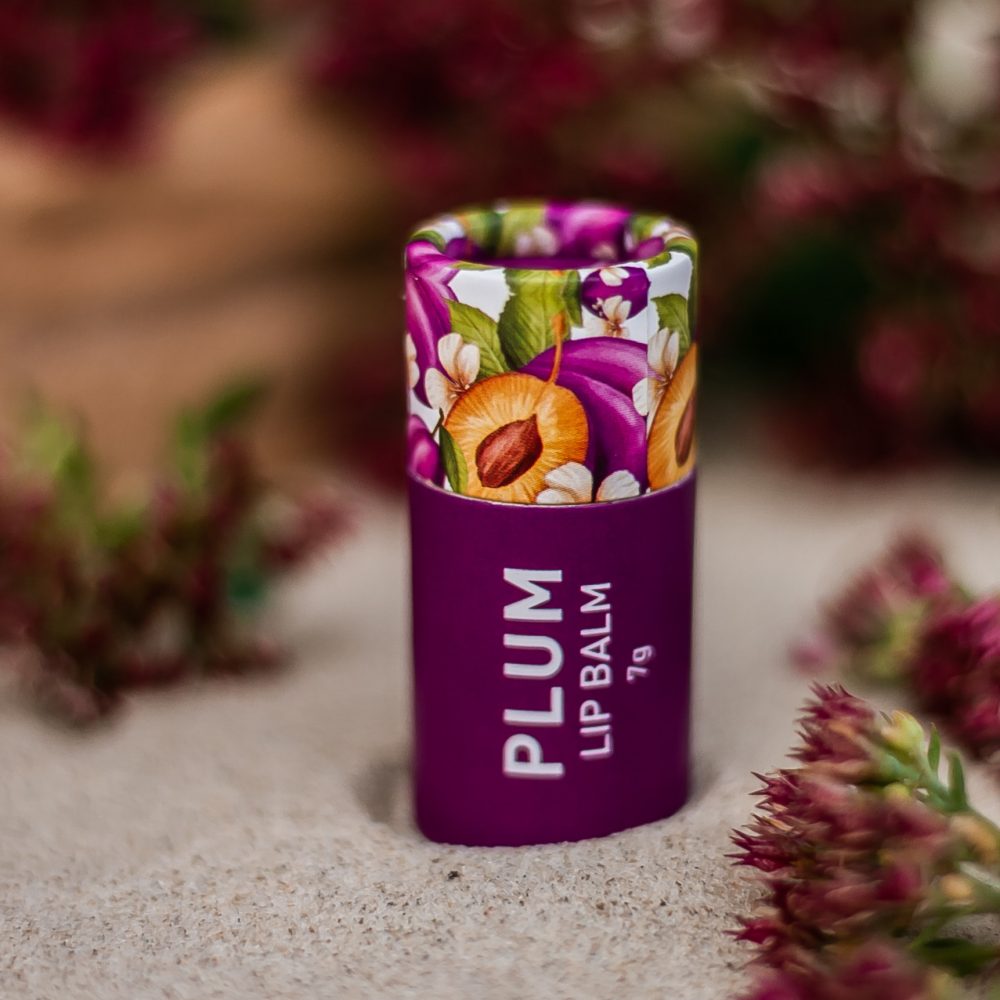 Līga Nature SPA lūpu balzams Plūme kartona iepakojumā, 7g