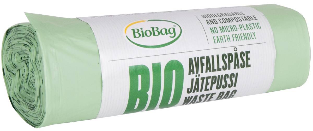 BioBag biokompostējami atkritumu maisi, 35l, 20gb.