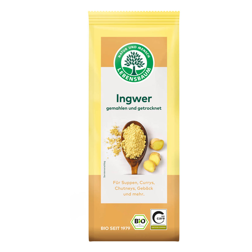 Lebensbaum BIO malts ingvers, 40g – Lavandas ekoveikals internetā