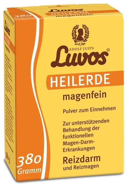 Luvos Heilerde magenfein Reizdarm dzeramā māla pulveris, 380g