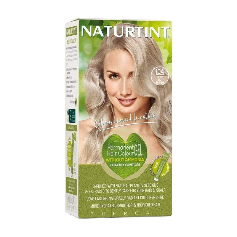 Naturtint matu krāsa 10A gaiši pelēki blonds, 170ml
