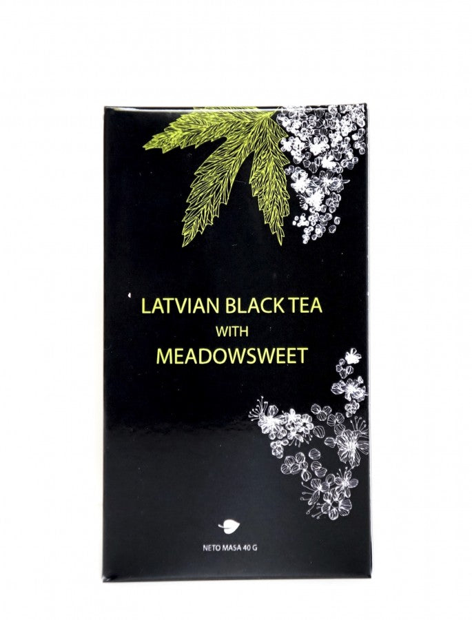 3x9 Zālītes BIO Latvijas melnā tēja (ugunspuķe) ar vīgriezēm, 40g