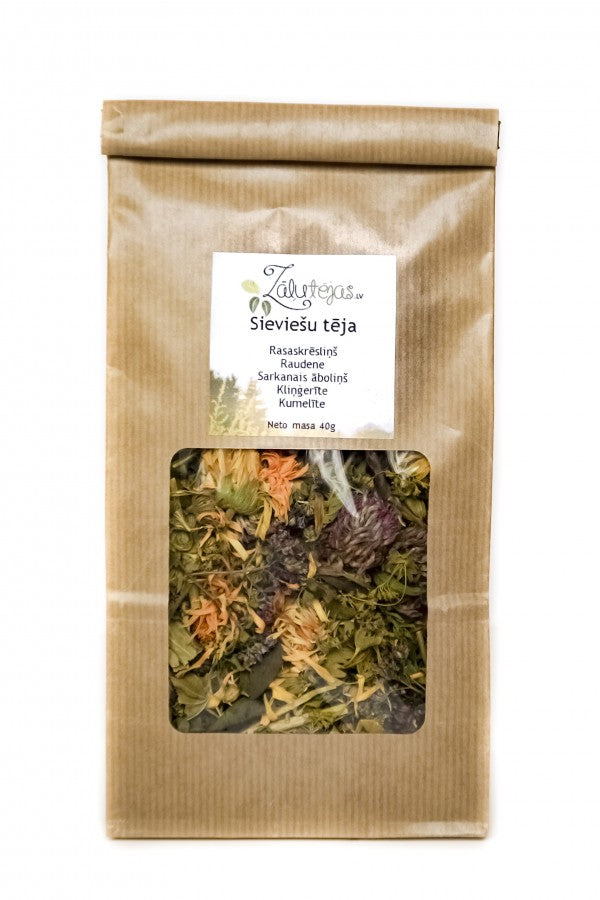 3x9 Zālītes BIO sieviešu tēja, 35g    