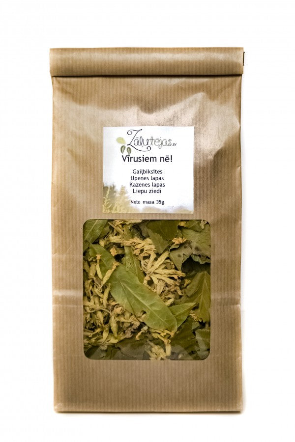 3x9 Zālītes BIO tēja Vīrusiem nē! 35g     