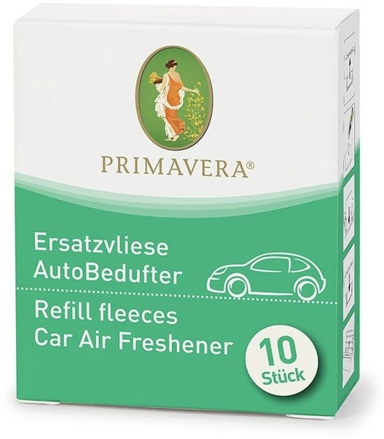 Primavera maināmās filca plāksnītes auto gaisa aromatizatoram, 10gb