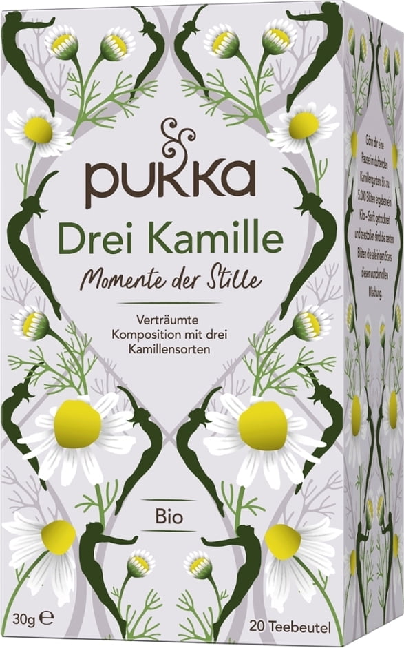 Pukka BIO tēja kumelīšu Three Chamomile, 20pac.
