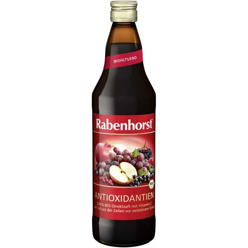 Rabenhorst BIO multiaugļu sula "Antioxidantien", 750ml