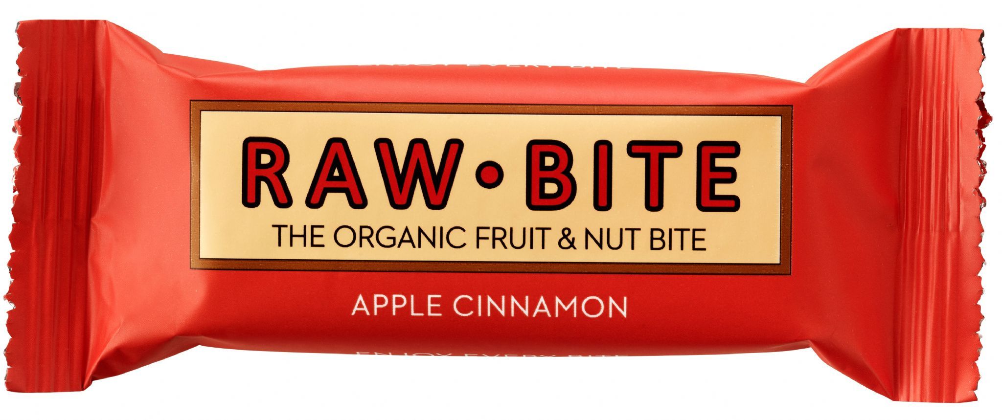 Raw Bite BIO augļu-riekstu batoniņš ar āboliem un kanēli (raw), 50g