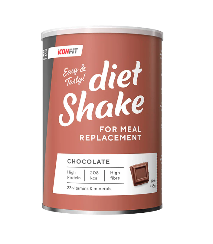 ICONFIT Diet Shake kokteilis / maltītes aizvietotājs, šokolādes, 495g