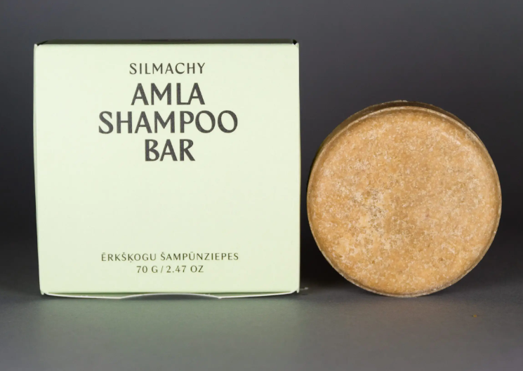 Silmachy šampūnziepes ar Indijas ērkšķogu (Amla), 70g