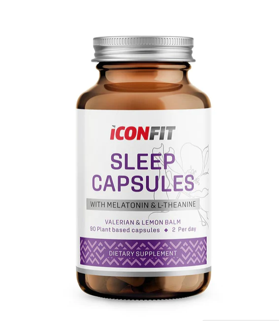 ICONFIT uztura bagātinātājs miegam Sleep Capsules, 90 kapsulas