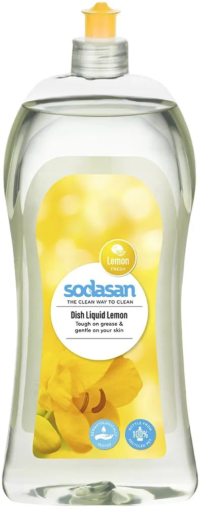 Sodasan trauku mazgāšanas līdzeklis ar citronu smaržu, 1l