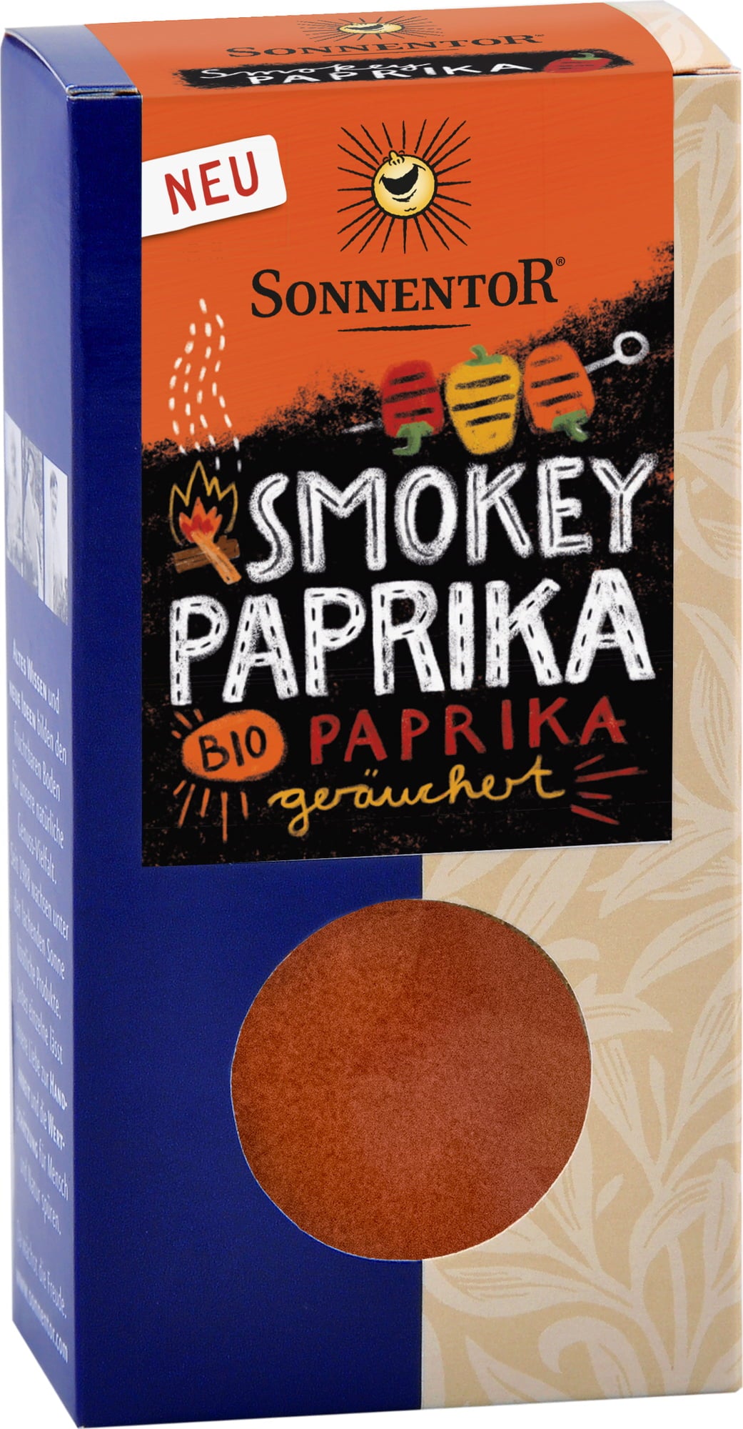 Sonnentor BIO kūpinātā paprika, 50g