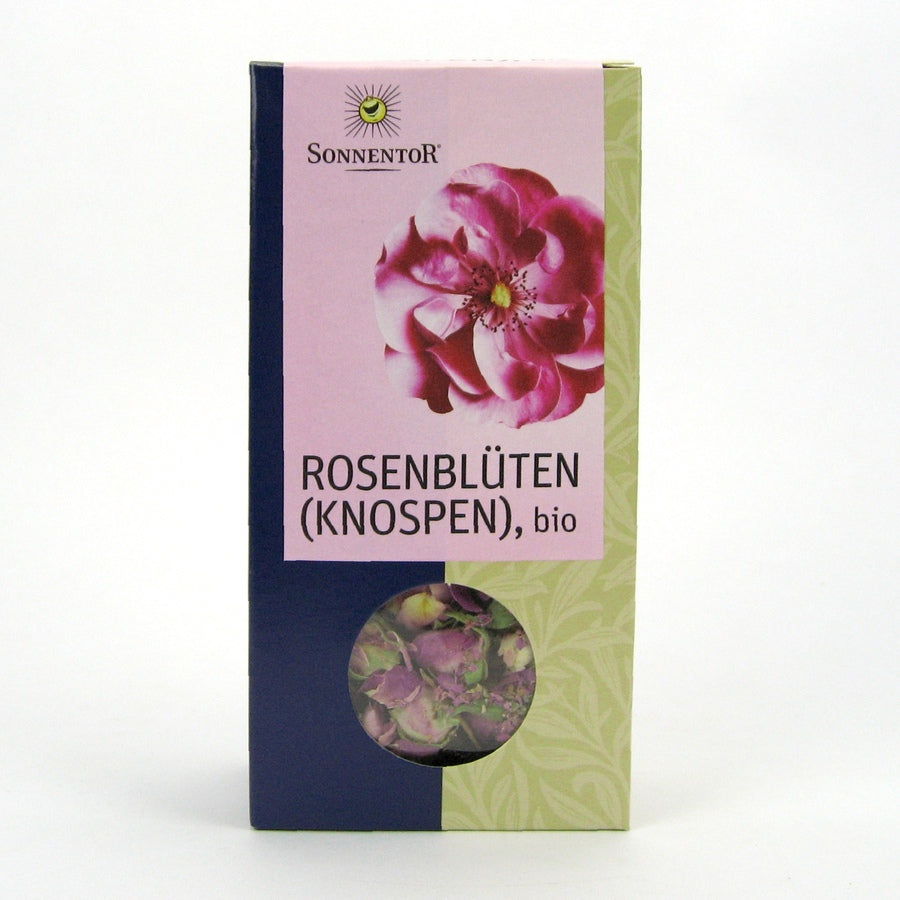 Sonnentor BIO rožu ziedpumpuri, 30g