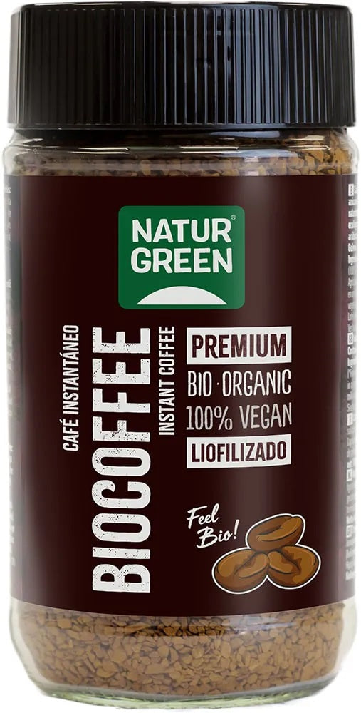 NaturGreen BIO šķīstošā kafija, 100g