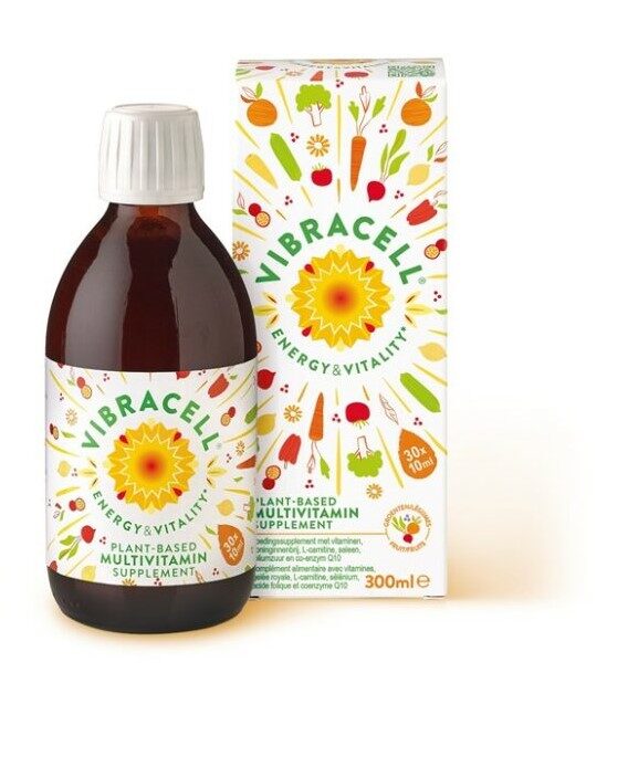 Martera uztura bagātinātājs enerģijai un vitalitātei ar multivitamīniem Vibracell, 300ml