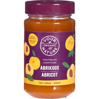 Your Organic Nature BIO aprikožu džems, bez pievienota cukura, 375g