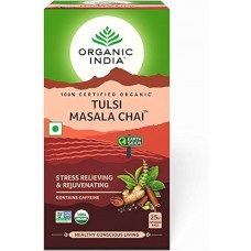 Organic India BIO svētā bazilika tēja Tulsi Masala, 25pac.x1,8g