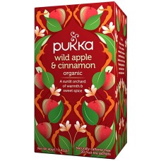 Pukka BIO tēja ar savvaļas āboliem un kanēli Wild Apple & Cinamon, 20pac.