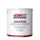 ICONFIT Creatine mikronizēts kreatīna monohidrāts ar dzērveņu garšu, 300g