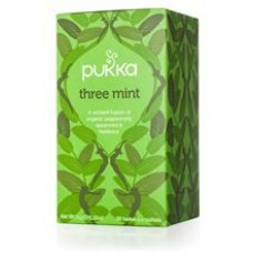 Pukka BIO tēja piparmētru Three Mint, 20pac.