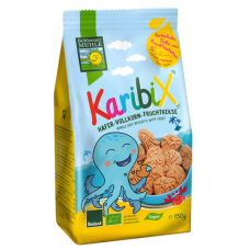 Bohlsener Muhle BIO pilngraudu auzu cepumi ar augļiem "KaribiX", 150g