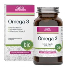 GSE Vertrieb BIO Omega 3 uztura bagātinātājs ar perillas eļļu, 90 kaps.