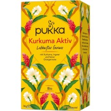 Pukka BIO tēja - aktīvā kurkuma Turmeric Active, 20pac.